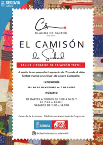 Cartel programación Casa de la Lectura