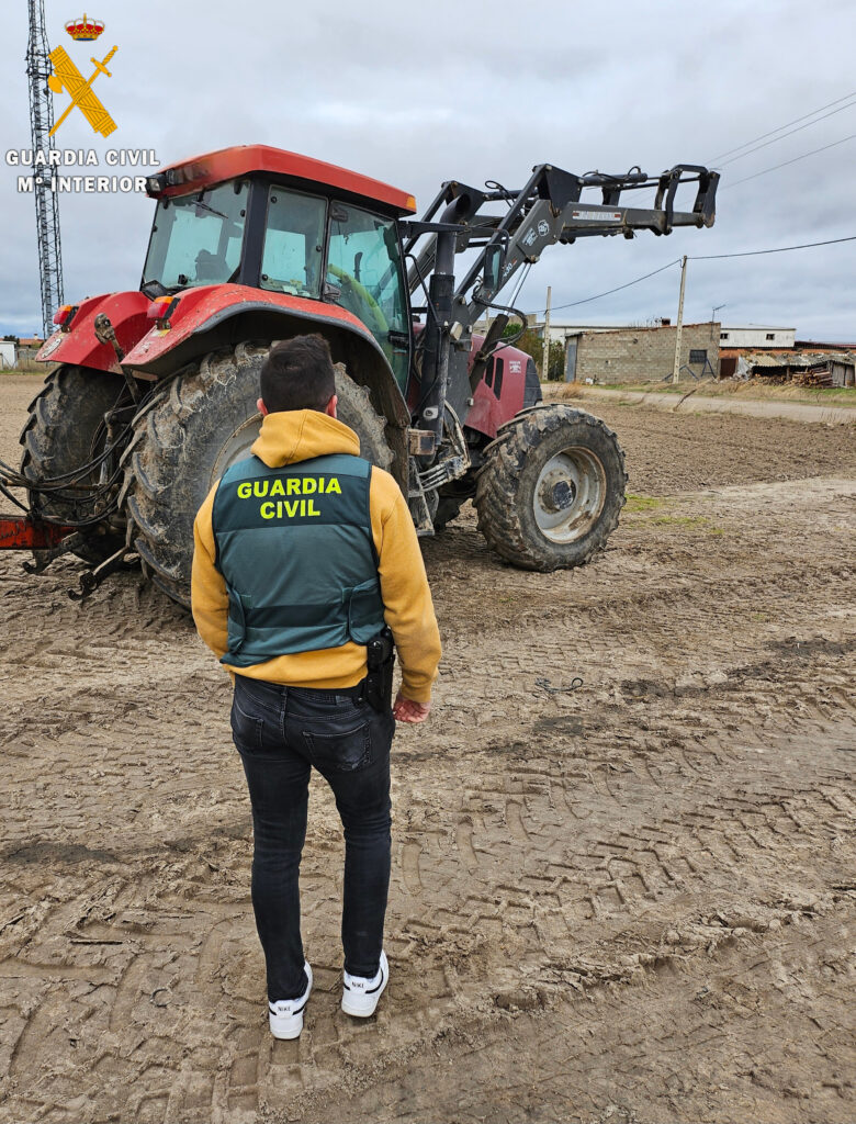 Detenidos por robos de tractores