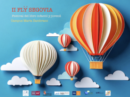 Cartel II Fly Segovia, el festival del libro infantil y juvenil