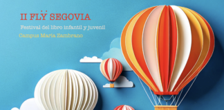 Cartel II Fly Segovia, el festival del libro infantil y juvenil