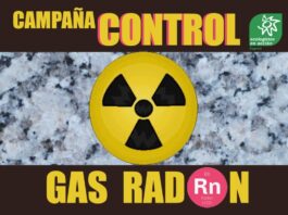 Logo campaña medición Radón