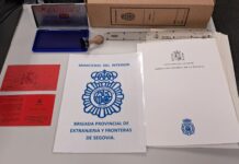 Desmantelada una red de falsificación de empadronamientos en Segovia Encautados documentos de una red de falsificación de empadronamientos en Segovia