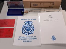 Desmantelada una red de falsificación de empadronamientos en Segovia Encautados documentos de una red de falsificación de empadronamientos en Segovia