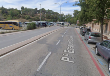 Corte de tráfico en esta calle de Segovia Corte de tráfico Ezequiel González