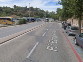 Corte de tráfico en esta calle de Segovia Corte de tráfico Ezequiel González