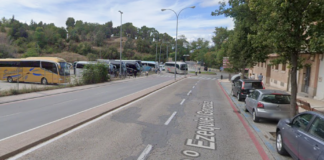 Corte de tráfico en esta calle de Segovia Corte de tráfico Ezequiel González