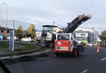 Calle plan de asfaltado Segovia
