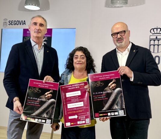 Presentación del Festival Paldio Arte en el Ayuntamiento de Segovia