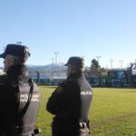 Detención de seis personas por desórdenes públicos en Segovia