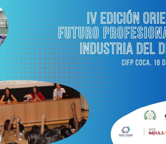 Unas jornadas por más mujeres en el deporte profesional Cartel IV edición ‘Orienta tu Futuro Profesional a la industria del Deporte'