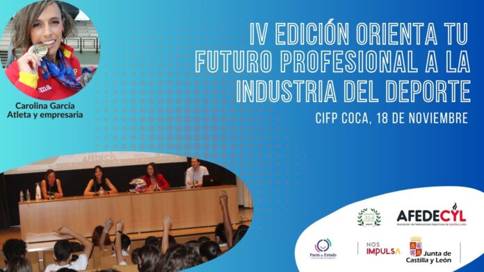 VIII EDICIÓN JORNADAS IGUALDAD (43)_NP AFEDECYL Cartel IV edición ‘Orienta tu Futuro Profesional a la industria del Deporte'