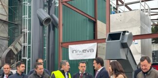 Más de 2.500.000 de euros en la mejora de la Red de Calor de Cuéllar Visita a la Red de Calor de Cuéllar