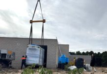 Agencia Funeraria Santa Teresa refuerza su servicio en la provincia con un nuevo horno crematorio en Cantalejo Imagen de la llegada del Horno Crematorio