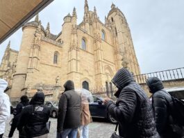 Viento y lluvia activan el aviso amarillo este sábado en Segovia