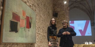 Así es la nueva imagen del Museo Esteban Vicente, un logotipo tan abstracto y viajero como el artista