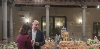 Un nacimiento romano invita a descubrir la Navidad desde la tradición segoviana