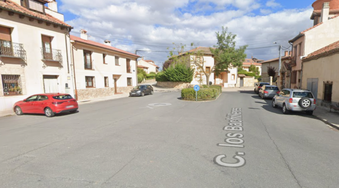 Calle Los Bachilleres Zamarramala_IMG Google Maps Corte de agua