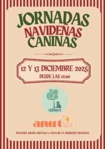 Cartel jornadas navideñas caninas