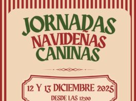 Unas jornadas navideñas dedicadas a nuestros amigos más peludos Cartel jornadas navideñas caninas