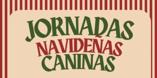 Unas jornadas navideñas dedicadas a nuestros amigos más peludos Cartel jornadas navideñas caninas