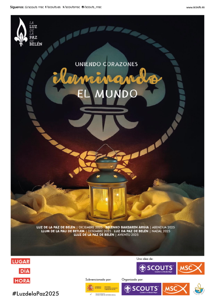 Luz de la Paz de Belén La Ruta