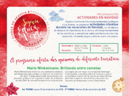 Cartel Segovia Educa en Verde