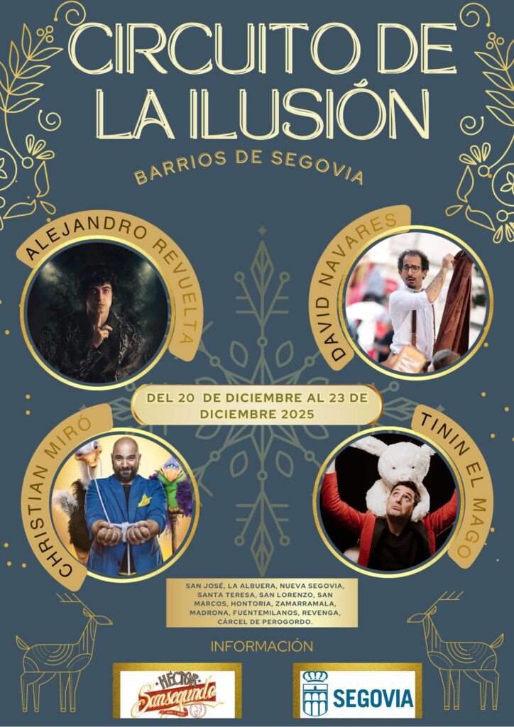 Actividades Magia Ayuntamiento de Segovia