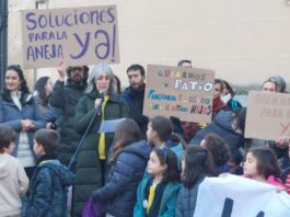 La AMPA de la Aneja se moviliza bajo el lema “La escuela es de quien la habita”