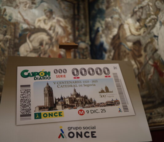 Un cupón de la ONCE celebra los 500 años de ‘La Dama de las Catedrales’