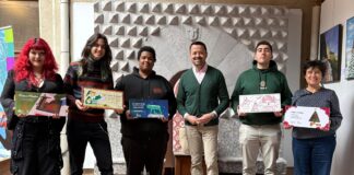 El arte de la Casa de los Picos felicita la Navidad a los segovianos Felicitación navideña Casa de los Picos