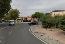 Cambios importantes de tráfico en Segovia por un acto oficial Tráfico izado bandera