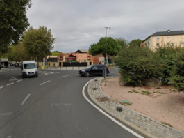 Cambios importantes de tráfico en Segovia por un acto oficial Tráfico izado bandera