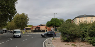 Cambios importantes de tráfico en Segovia por un acto oficial Tráfico izado bandera