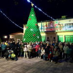 Naturaleza hecha de ganchillo para celebrar la Navidad en Trescasas Árbol de Navidad Ganchillo Trescasas