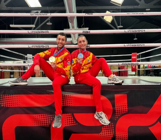 Deportistas segovianos Campeonato Mundial de Kickboxing