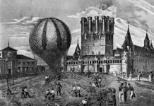 Vuelo militar Alcázar de Segovia