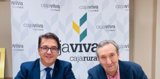 Firma acuerdo entre Cajaviva Caja Rural y APADEFIM