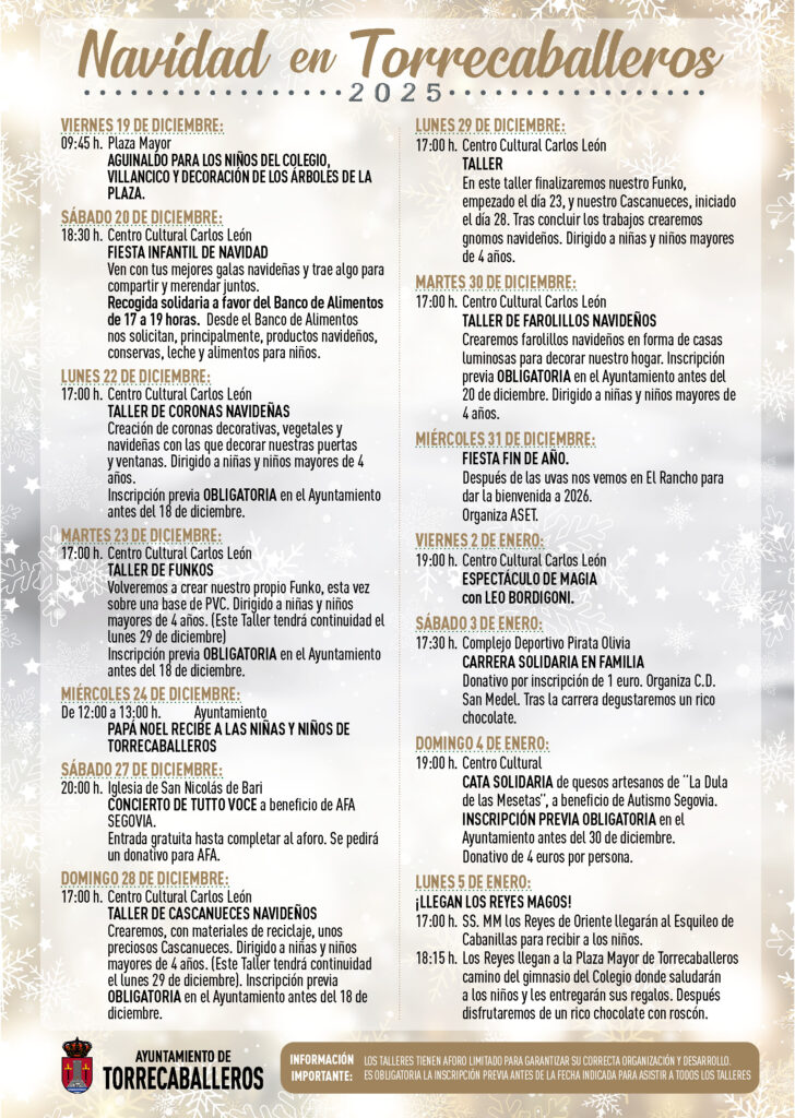 Programa Navidad Torrecaballeros