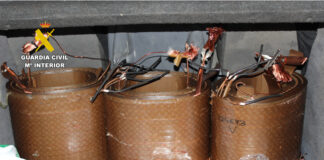 Detenidos dos hombres por el robo de 18.000 euros en cobre robo cobre polígono Valverde del Majano