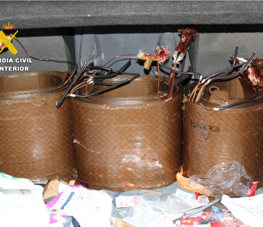 Detenidos dos hombres por el robo de 18.000 euros en cobre robo cobre polígono Valverde del Majano