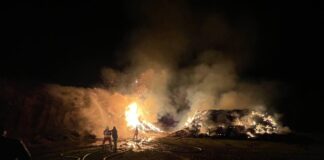 Los bomberos de la Diputación comienzan el año con una intensa actividad Actuación bomberos Segovia