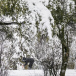 Nieve en Segovia Capital