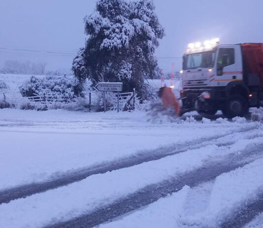 Carreteras nevada Segovia