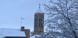 Avisos por nieve y viento para este viernes en Segovia