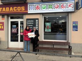 El Gordo de El Niño vendido en Segovia. Así se despide ‘La Paloma’