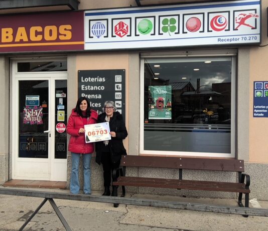 El Gordo de El Niño vendido en Segovia. Así se despide ‘La Paloma’