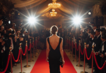 Este complemento elaborado en Segovia protagoniza un ‘look’ de los Globos de Oro Real Fábrica Cristales