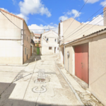 Trabajos en la calle Rogativa de Cuéllar