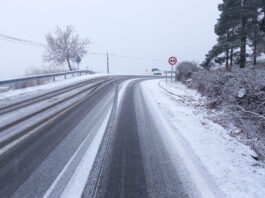 Nieve carreteras