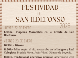 Cartel festividad San Ildefonso